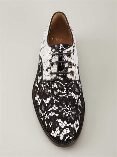 givenchy floral lace derby shoes|givenchy ankle boots.